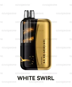 ALIBARBAR SWIRL 13000 Puffs White Swirl Disposable Vape 3500mAh Dual Mesh Australia