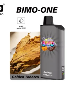 BIMO ONE 9000 Puffs Golden Tobac