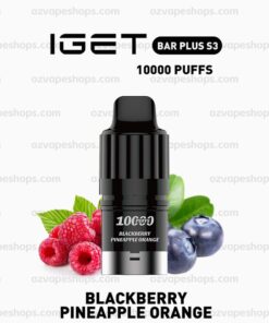 IGET BAR PLUS S3 Pod Blackberry Pineapple Orange