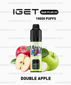 IGET BAR PLUS S3 Kit Double Apple