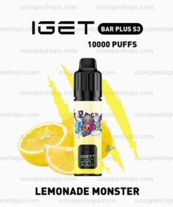 IGET BAR PLUS S3 Kit Lemonade Monster