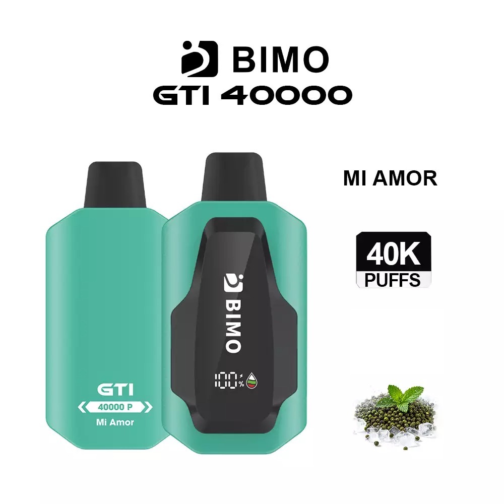 BIMO GTI 40000 Puffs Mi Amor (Pepper Mint)