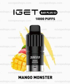 IGET BAR PLUS S3 Pod Mango Monster