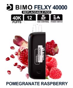 BIMO FELXY 40000 Pod Pomegranate Raspberry