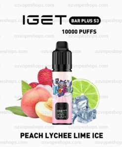 IGET BAR PLUS S3 Kit Peach Lychee Lime Ice