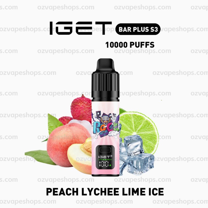 IGET BAR PLUS S3 Kit Peach Lychee Lime Ice
