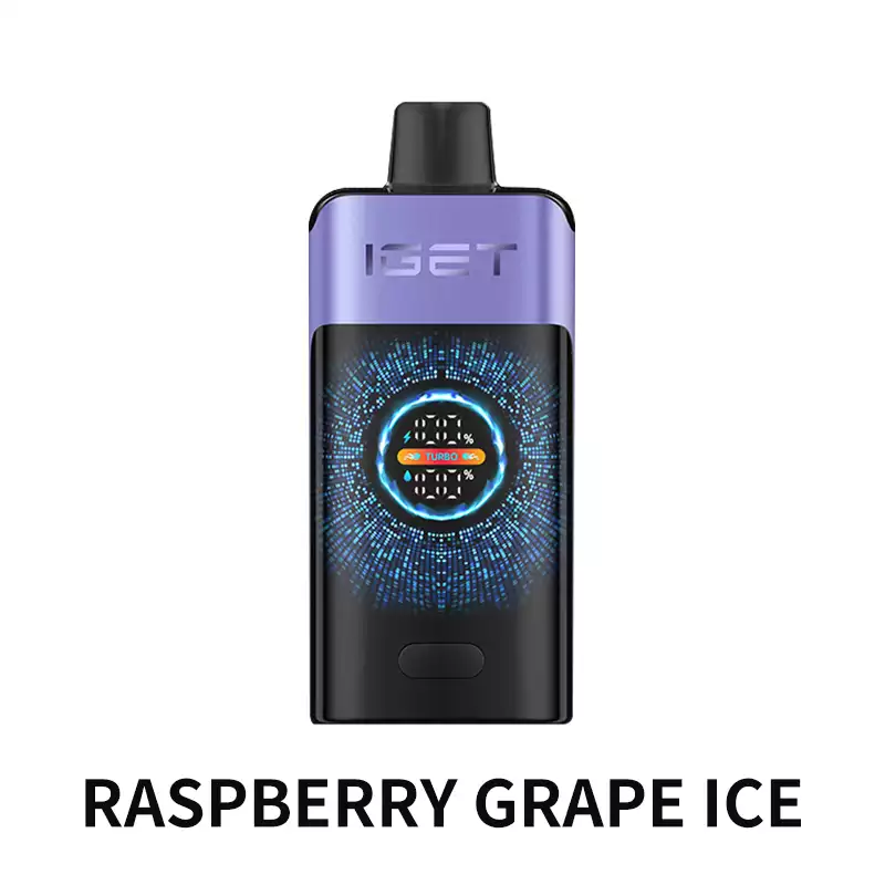 IGET ONE 12000 Puffs Raspberry Grape Ice