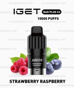 IGET BAR PLUS S3 Pod Strawberry Raspberry