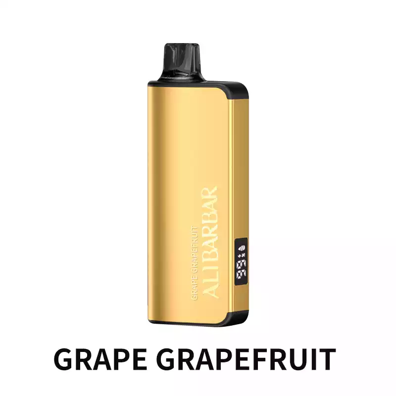 ALIBARBAR INGOT 9000 Puffs Grape Grapefruit Disposable Vape 22mL LED Display Australia