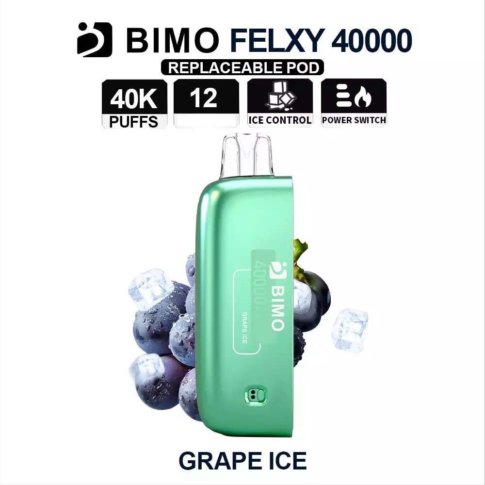 BIMO FELXY 40000 Pod Grape Ice