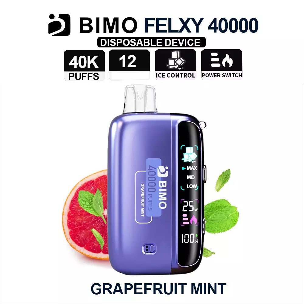 BIMO FELXY 40000 Kit Grapefruit Mint