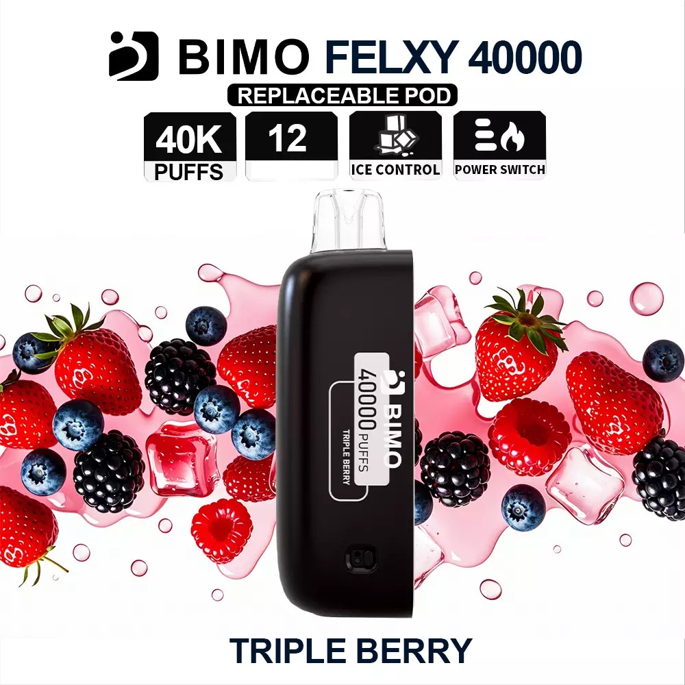 BIMO FELXY 40000 Pod Triple Berry